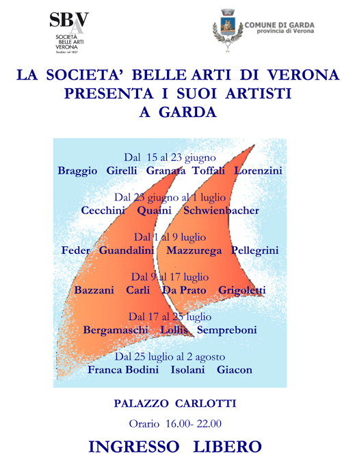 calendario della mostra